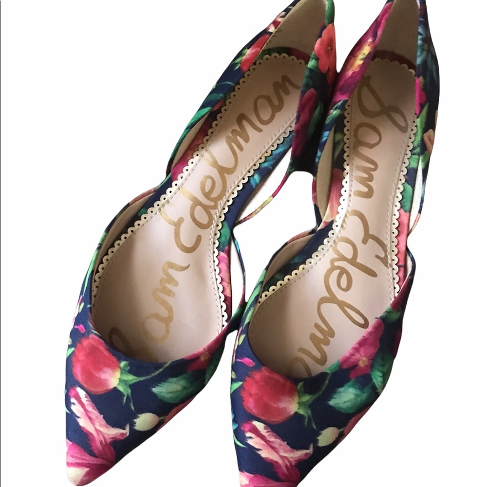 Sam Edelman Floral Flats